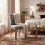 Chaise rembourrée à haut dossier Parsons-673248692-695032613