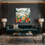 Hawaiian Hawaiian Honeycreepers, art sur toile gris-327919709