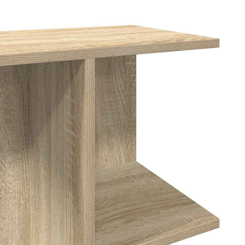 Sayaka 46.5 cm W Bedside Table, Sonoma Oak, Set of 2