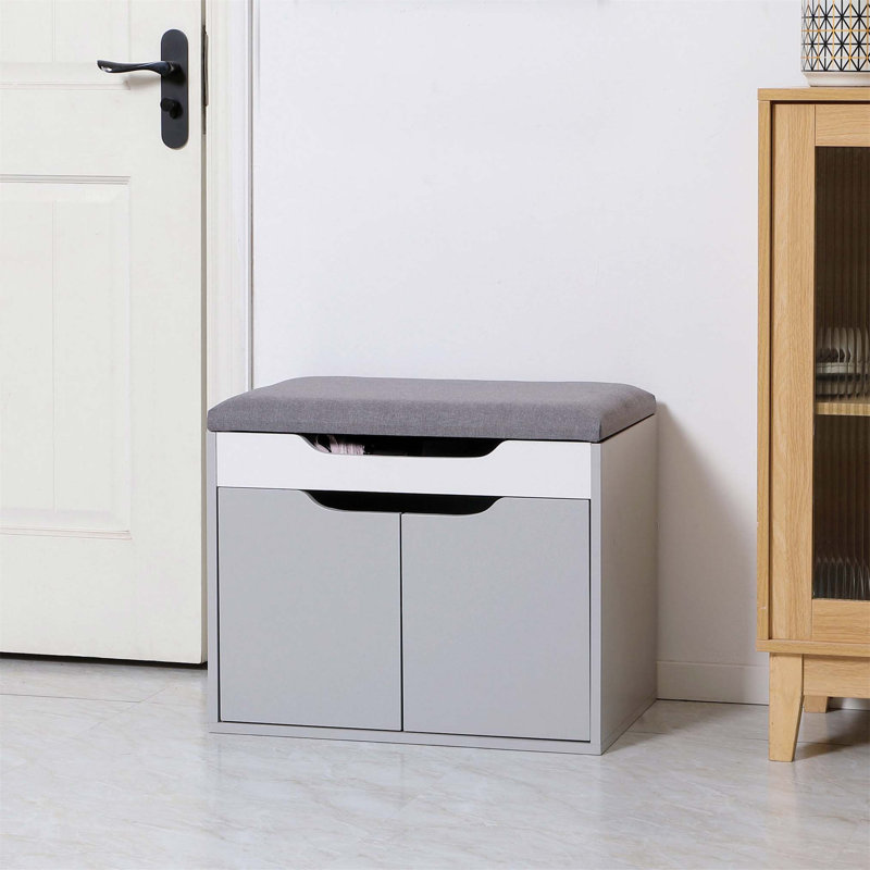 4 Pair Shoe Storage Bench