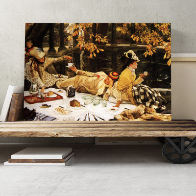 Holliday by James Tissot - Wrapped Canvas