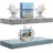 Swanfield Sorbus 16" Long Floating Shelves with Invisible Mounting Set of 2-997639745
