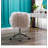 Modern Faux Fur home office chair, fluffy chair-1170781500-1170781503