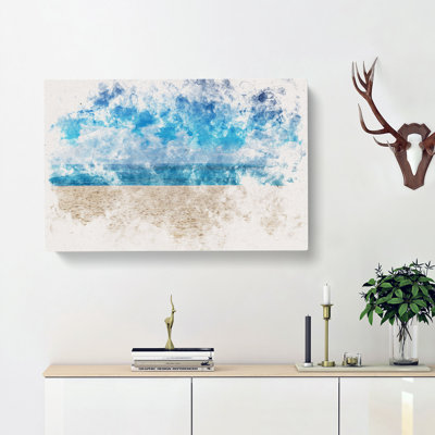 Beach In Mexico - Wrapped Canvas