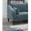 Gorgeous Mineral Laf / Raf One Arm Chair 1 pièce Morgan Fabric-491631858