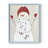 Festive Snowman III Framed Print - Solid Wood-1777291086-1777291062