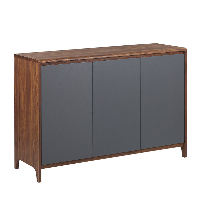 Castellanos 118cm Sideboard, Dark Wood/Grey