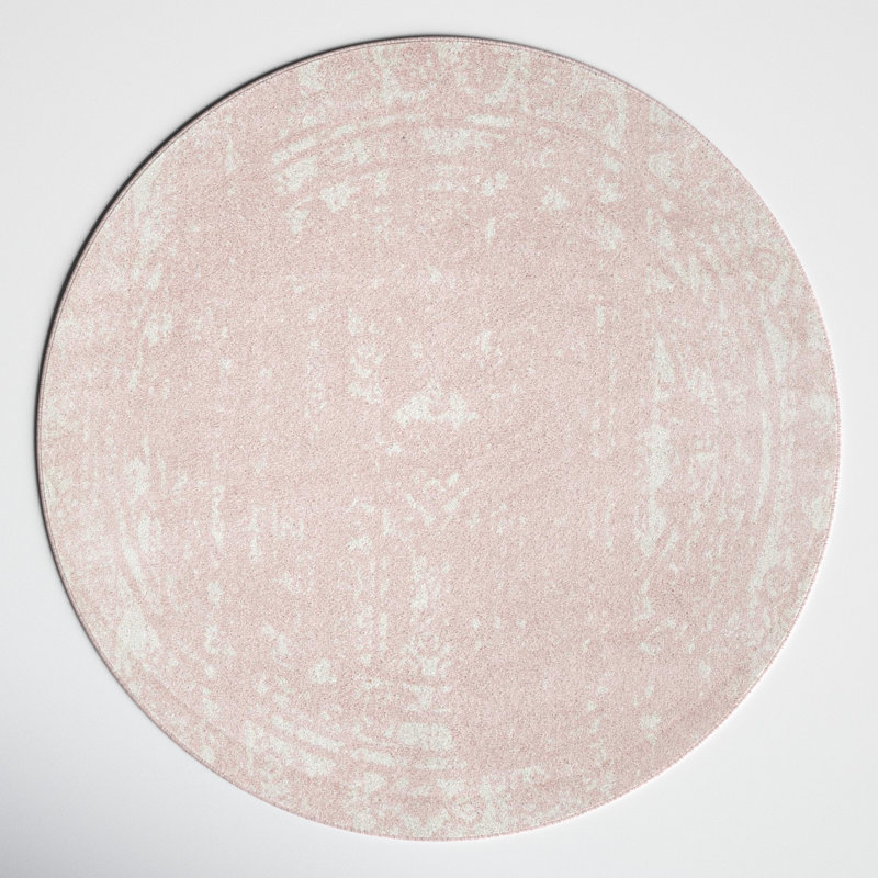 Gustafson Geometric Indoor Rug, Round 6'1"