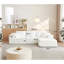 Canapé modulaire confort en nuage de style chenille élégant salon