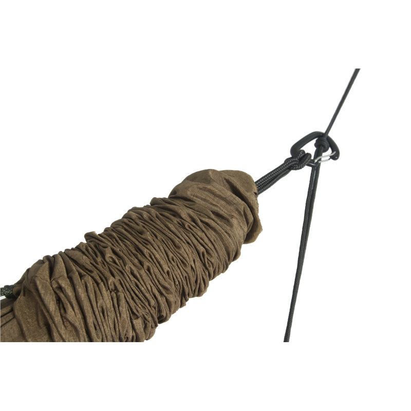 Anniina Classic Hammock, 100cm H x 520cm W x 300cm L, Olive Brown