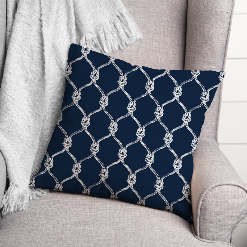  Housse de coussin décoratif en polyester / mélange de polyester, H 16 po x l 16 po