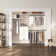 Woodcrest 48" W - 120" W Closet System Walk-In Set
