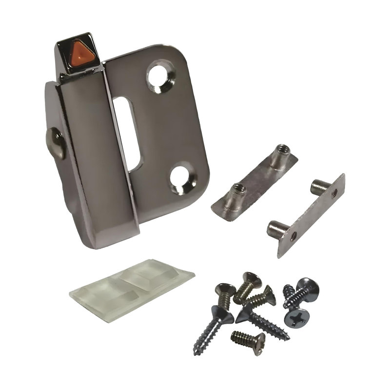 Single Action Reverse Retro Angel Ventlock Kit Pair Chrome Finish, Chrome