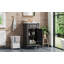Meuble-lavabo de salle de bain avec lavabo en céramique, ensemble de meuble-lavabo simple autoportant avec porte à fermeture douce, tablette réglable, style français