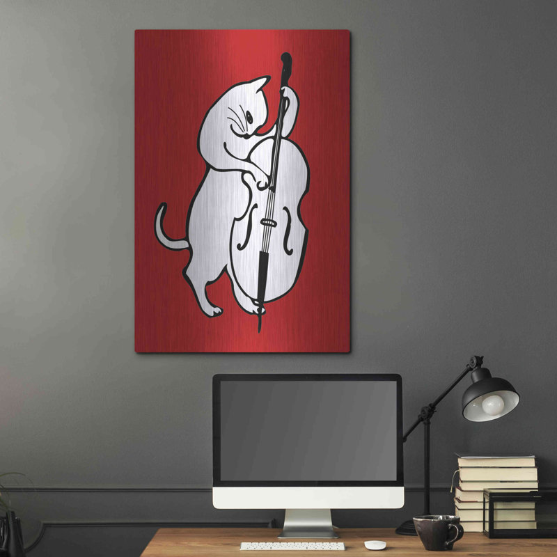 «Music Collection 2» par Ata Alishahi - reproduction d'art non encadrée, H 36 po x l 24 po x P 0,13 po