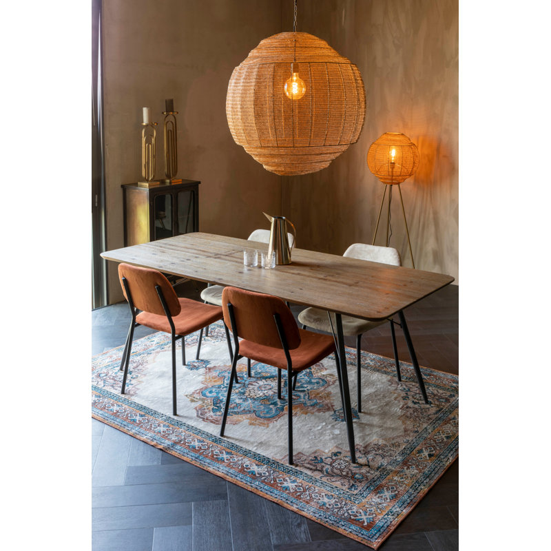 Darby Upholstered Dining Chair, Brown