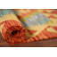 Tapis multicolore à motif oriental kilim 3 x 4