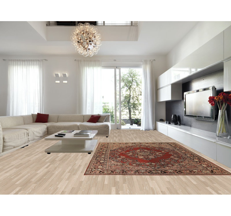 Tapis traditionnel en laine antique 9 x 12
