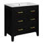 Meuble-lavabo autoportant avec tiroirs de rangement-741590870