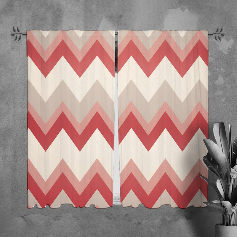 Paire de rideaux obscurcissant en polyester Nanditha, L 20 po x L 82 po
