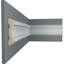 Rail de chaise Emery 3 3/4 po H x 3/4 po x L 94 1/2 po
