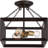 Aaliyah-Mae Semi Flush Mount