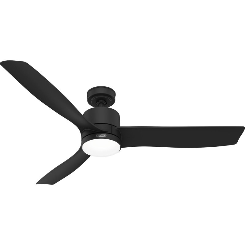 Hunter 60 inch Bolsa Ceiling Fan with LED Light Kit and Handheld Remote