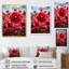 Windi Flower Field - rose cramoisi II - imprimé-918717417-918717421