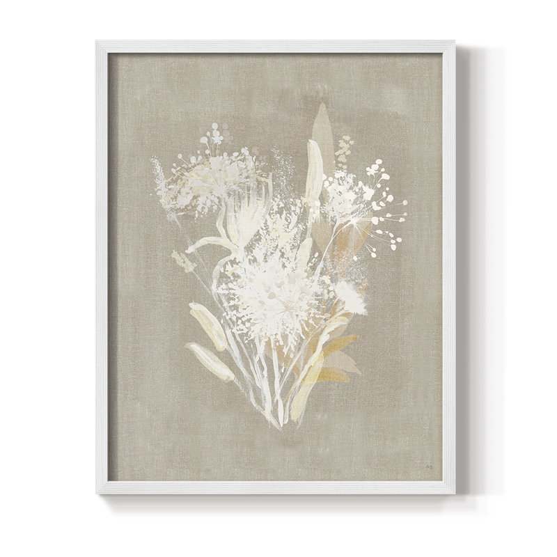 «Catskill Spring Morning II», reproduction encadrée - bois massif, H 11 po x l 9 po, Blanc