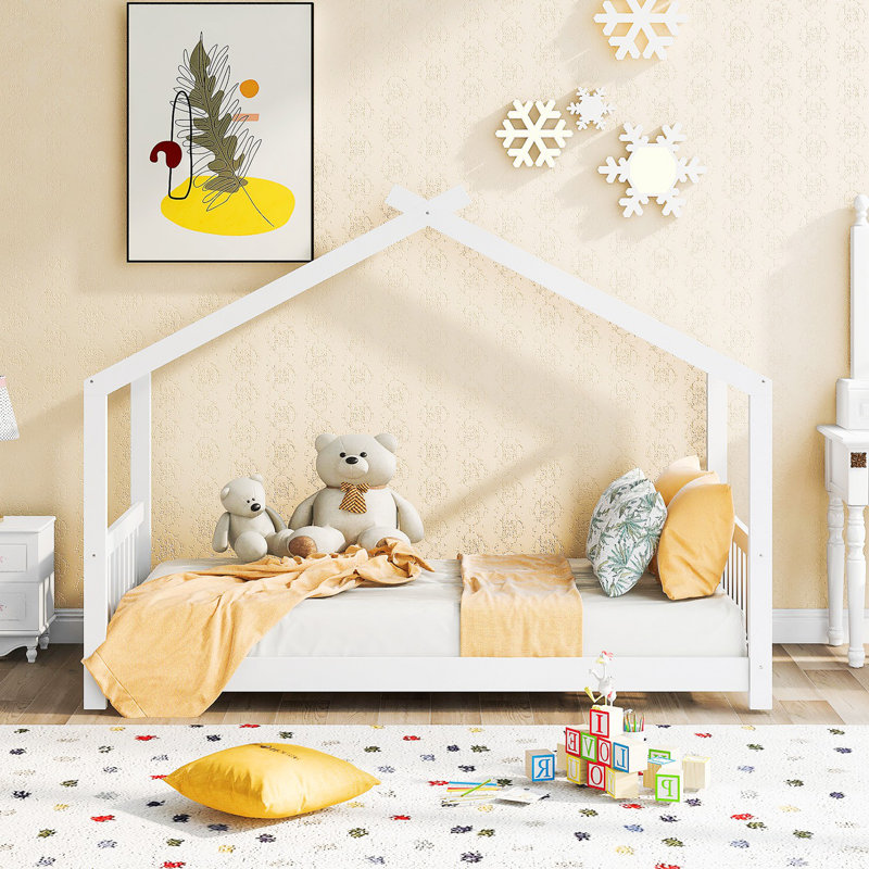 Lit plateforme 61,73 po Cheverus, Blanc