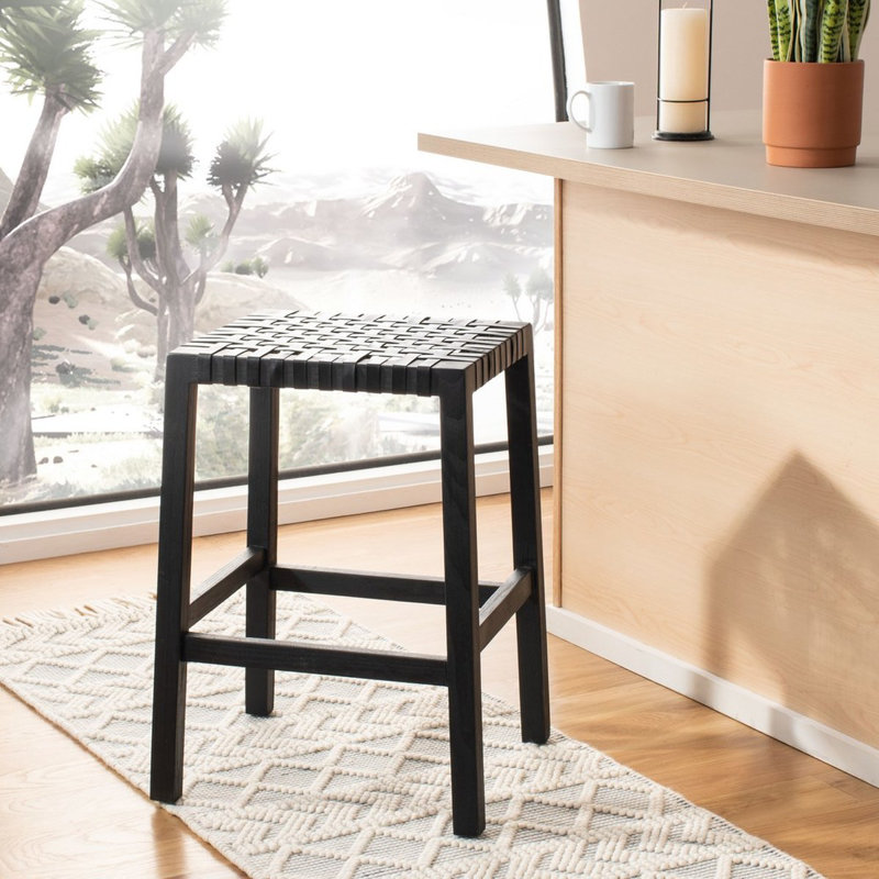 Tabouret Ahkeem, Noir