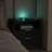 Nightstand With Charging Station, Smart Nightstand With Night Light,With Led Lights,Bedside Tables With Storage Cabinet For Bedroom,Black-315781570