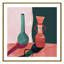 Imprimé vases sarcelle et terracotta par Violets Print House-229976351-229976568-229976333