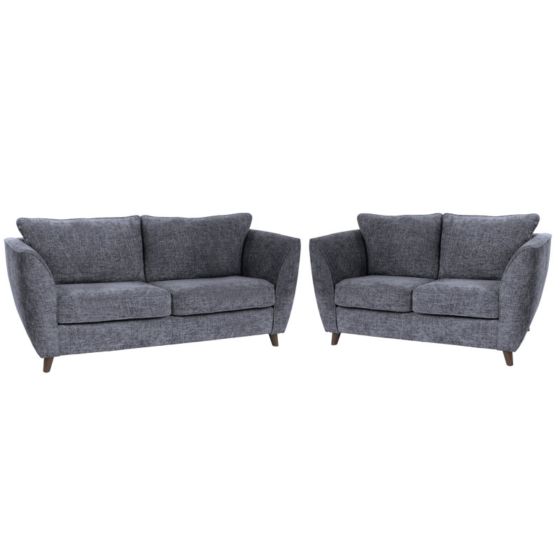 Urbana 2 Piece Sofa Set, Navy
