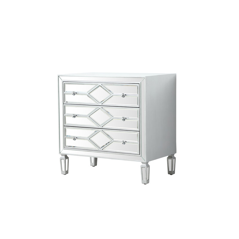 Bashaw Accent Chest, Silver