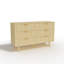 Commode Ã  5 tiroirs pour chambre Ã  coucher, commode en bois cannelÃ© pour chambre d'enfant, chambre de bÃ©bÃ© ou entrÃ©e-413373826-413373855