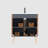 30" Striped Walnut Bathroom Vanity with Sink, Freestanding & Wall Mounted Bathroom Cabinet Options