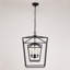 Luminaire suspendu carré en métal à 3 lumières Kyles-1758933421