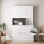 Armoire de cuisine Armoire avec station de charge, buffet de placards autoportants