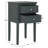 Evangelyne Solid Wood 2 - Drawer End Table