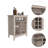 6-Bottle 1-Drawer 1-Shelf Bar Cabinet-2102257238