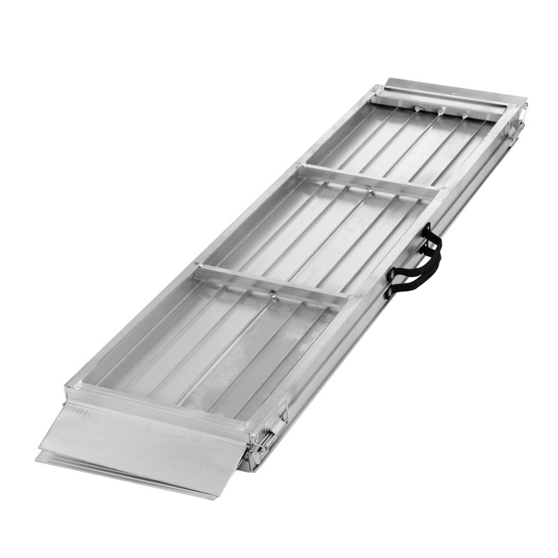Silver Spring Metal Foldable Portable Ramp, 5" H x 30" W x 60" L