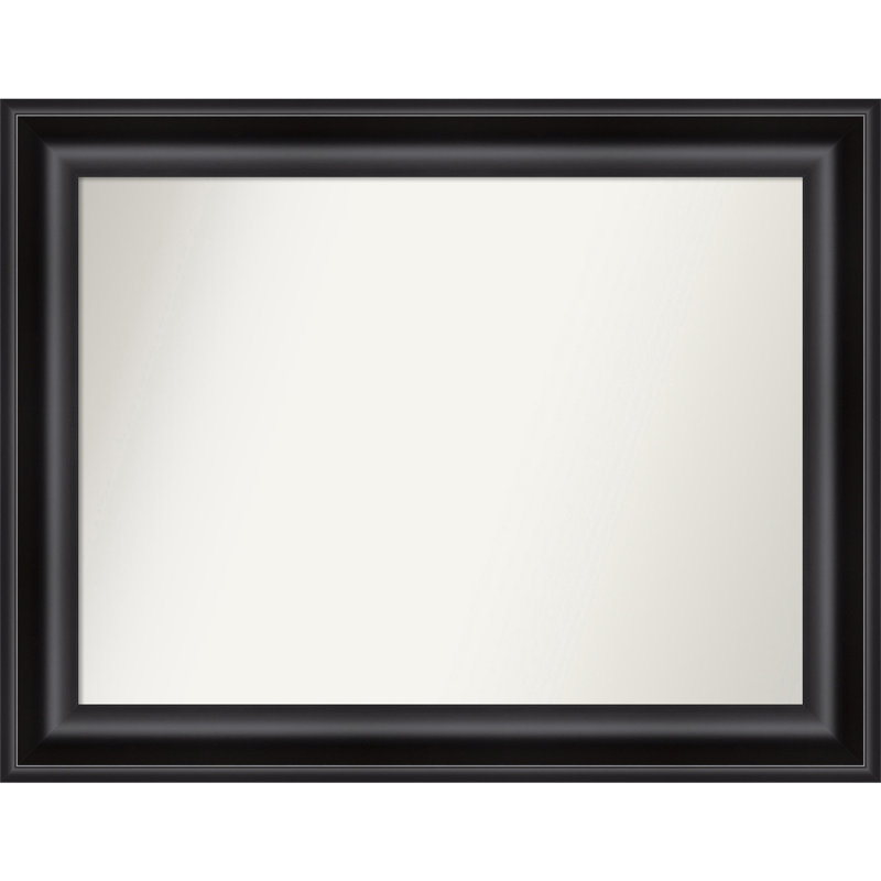 Miroir d'appoint mural en plastique Churchton, 27,75 po x 35,75 po
