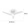 132cm Ceiling Fan with Light Kit