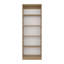 Bibliothèque, 4 tablettes, bois manufacturé