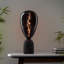 4W E27 ES XL Smoke Globe LED Non-Dimmable Bulb - 50lm 1800K Warm White