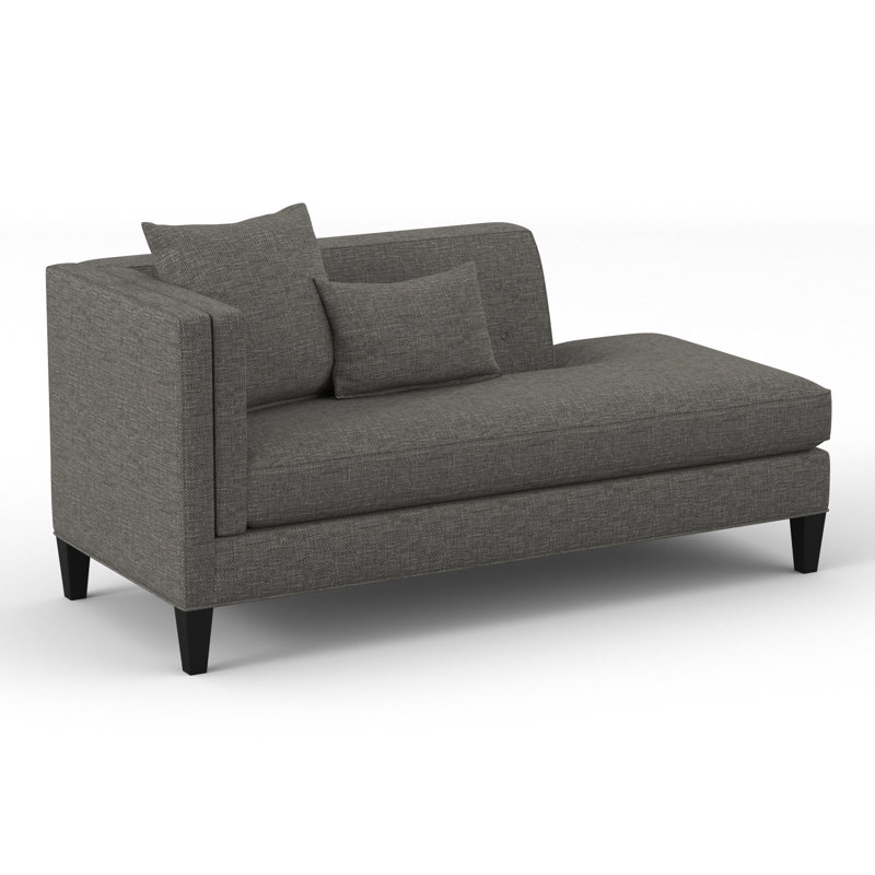 Banelly Upholstered Chaise Lounge, Thrillist Graphite Sustain®
