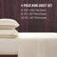 Ensemble de draps en microfibre Champion-128579068-128579063