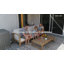Coffre de terrasse verrouillable gris E 28,4 "E 150 OW