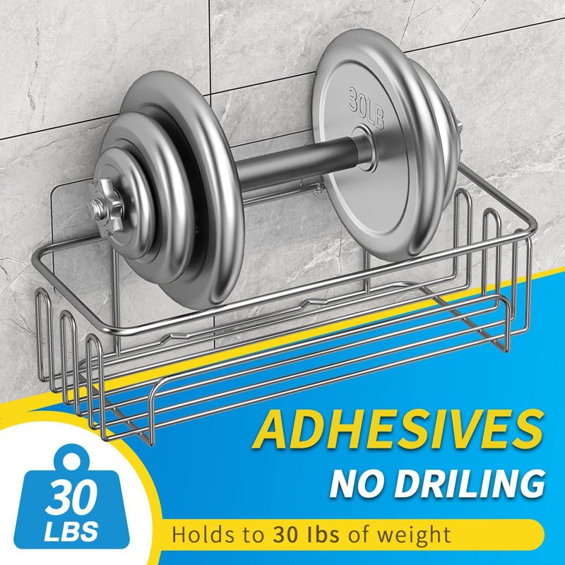 Manami Over-the-Door Stainless Steel Shower Caddy
